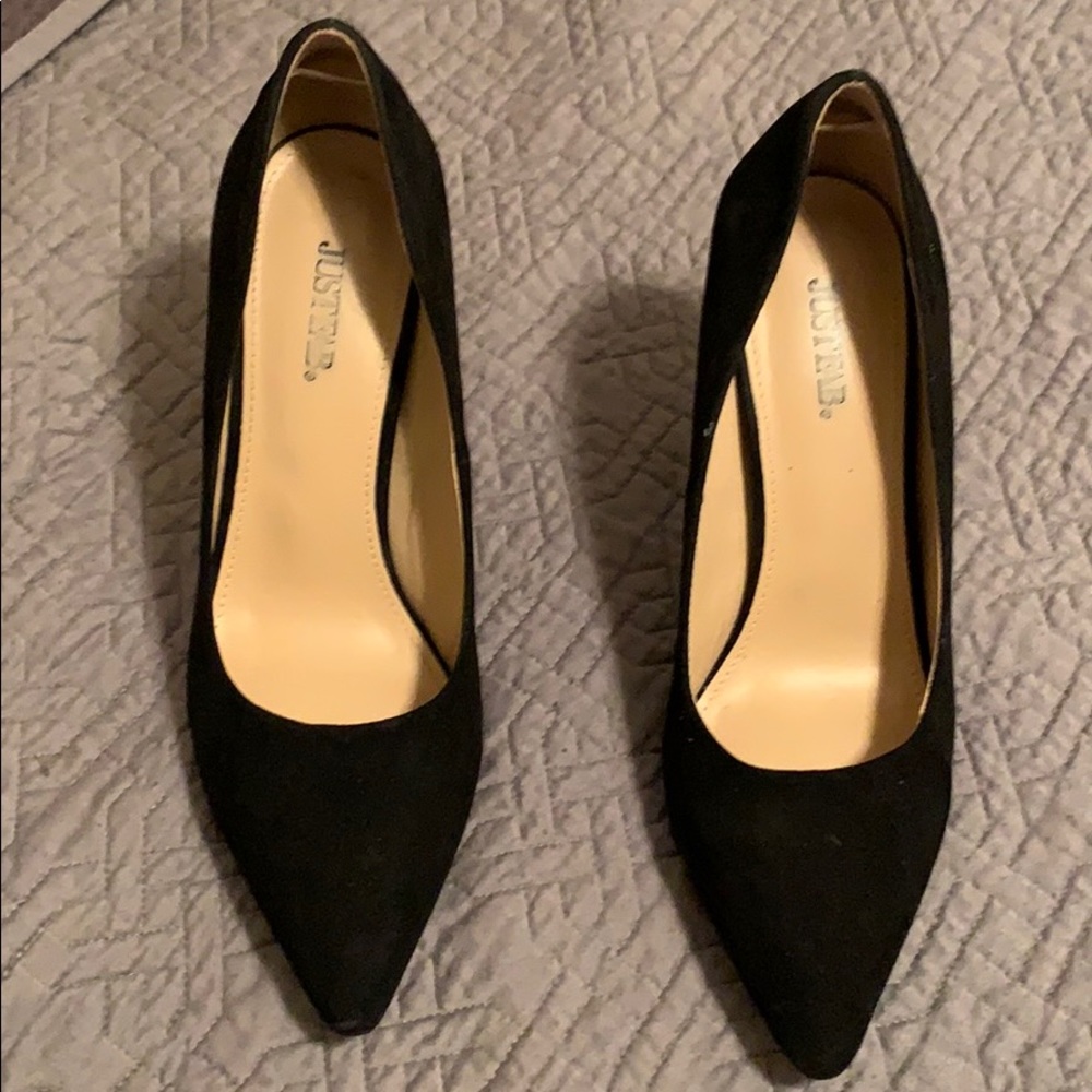 Black heels